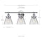 Globe Electric Globe Electric Parker 3-Light Chrome Wall Sconce 51445 - alternate 7